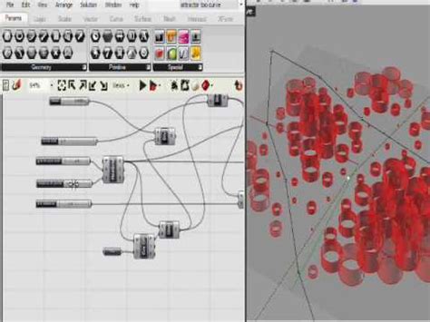 Your walk to here from the parking area is just a hundred yard or so over cobblestones, gravel and sand. Rhino 4: Grasshopper polyline attractors - YouTube