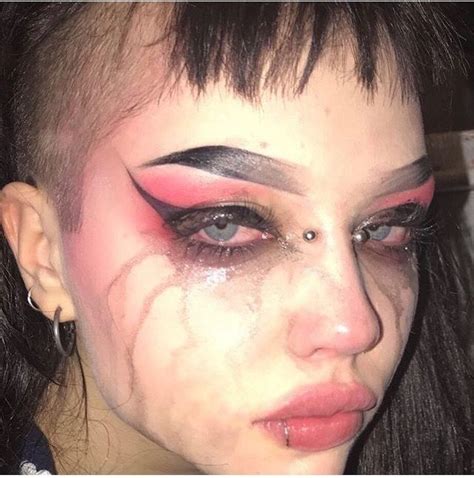 Alt Makeup Makeup Art Makeup Inspo Makeup Inspiration Grunge Goth
