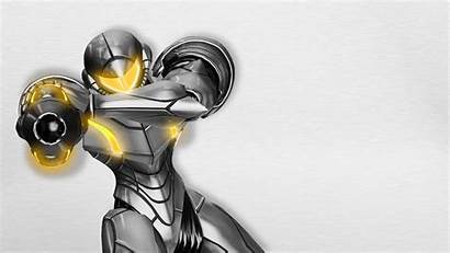 Metroid Armor Samus Aran Chozo Robot Platinum