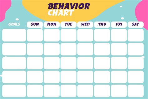 Daily Behavior Chart Printable