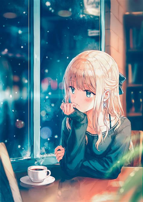 Cute Anime Girl Phone Wallpaper