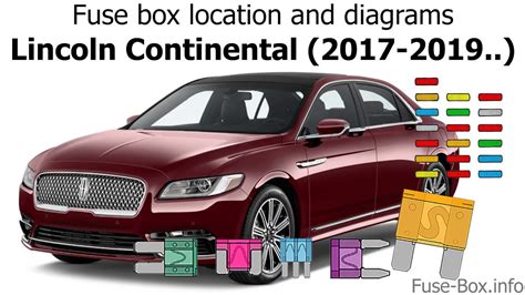 2017 lincoln continental awd fuse box diagrams