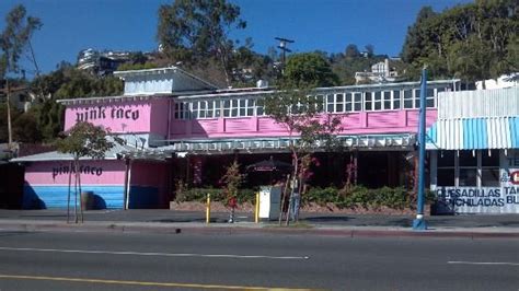 Pink Taco On Sunset Boulevard In West Hollywood Next To The Chateau