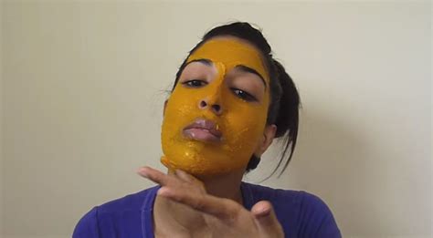 I Thought It Was Odd She Smeared Turmeric All Around Her Face But