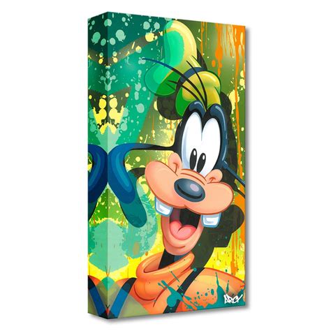 Goofy 18Hx10W Disney Animation Masters Fine Art Treasures on Canvas by