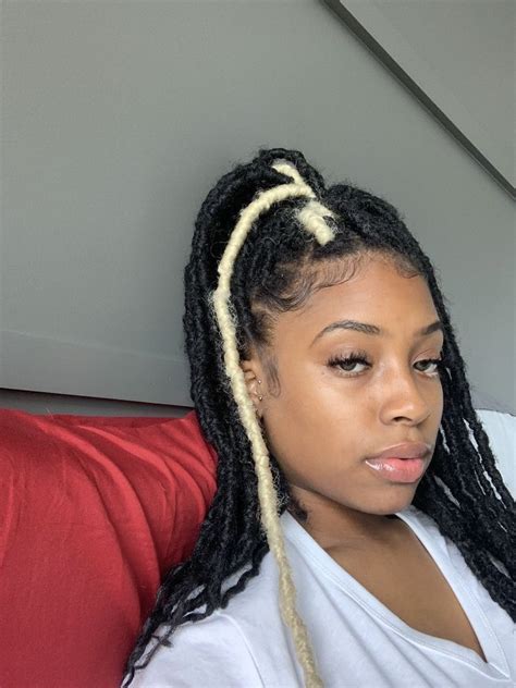 Pin ‘ Kjvougee Barefaced Beauty Faux Locs Hairstyles Pretty Skin