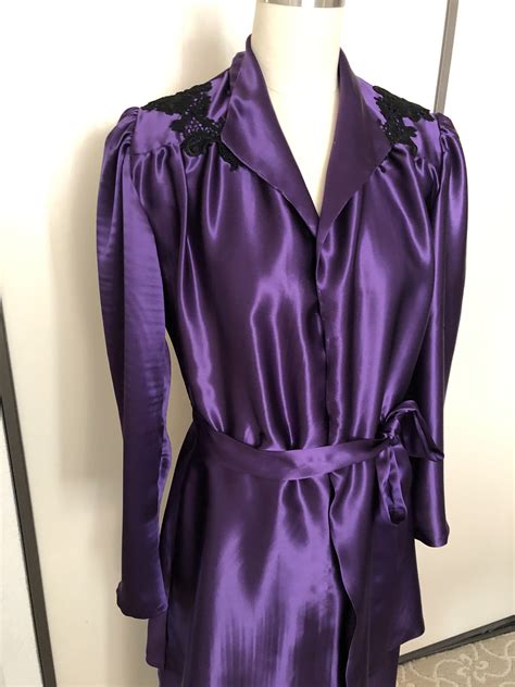 Vintage Style Purple Silk Satin Pajamas Laptrinhx News
