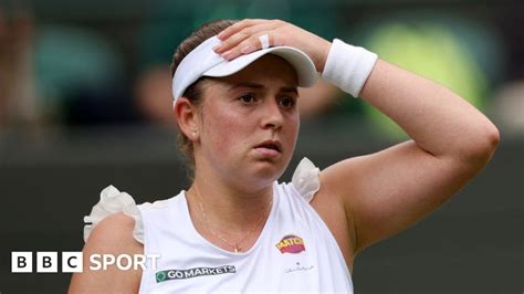 Wimbledon Jelena Ostapenko Fined For Throwing Water Bottle After