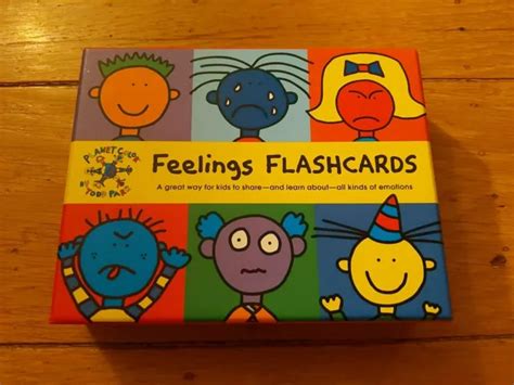 Todd Parr Feelings Flash Cards Kids Learning Flash Cards Childrens