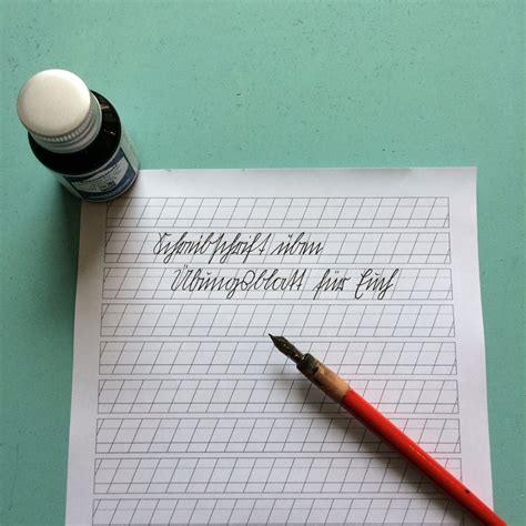 Blanko mit rand, mit linienblatt · anzahl blatt: Schreibschrift Linienblatt Zum Ausdrucken / Linienpapier ...