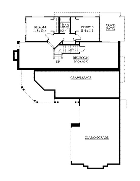 Craftsman Style House Plan 5 Beds 35 Baths 4235 Sqft Plan 132 399