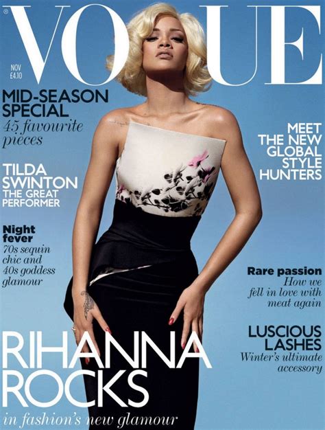 Rihannas Vogue Magazine Cover Was The Worst Selling Cover