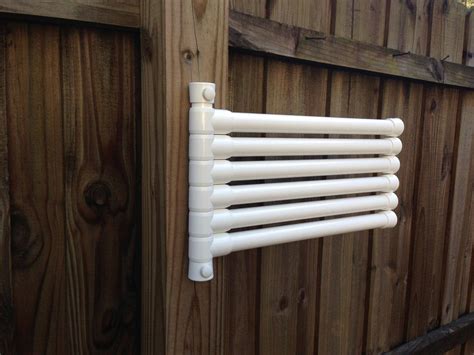 Towel Holder Wall Mount White For Pool Patio Hot Tub Etsy In 2021