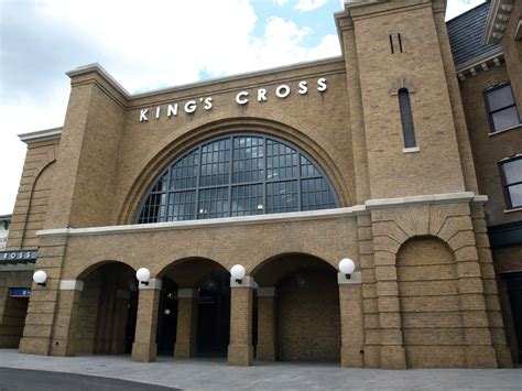 Kings Cross Station And The Hogwarts Express