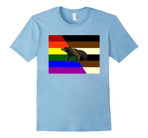 Gay Bear Pride Flag T Shirt 4LVS
