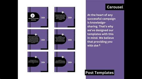 Elevate Your Fitness Journey with Customizable Post Templates - YouTube