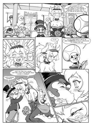 Bowsette And Mario Luscious Hentai Manga Porn
