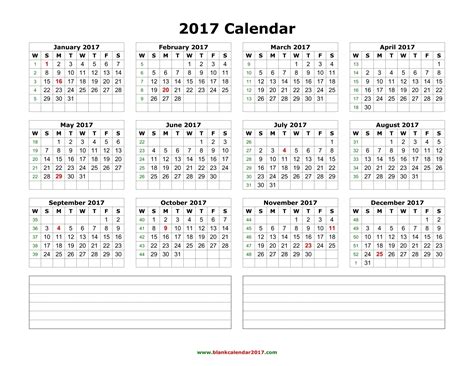 Calendar 2017 50 Important Calendar Templates Of 2017 Pdf 