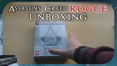 UNBOXING Assassins Creed Rogue Collectors Edition PS3 YouTube