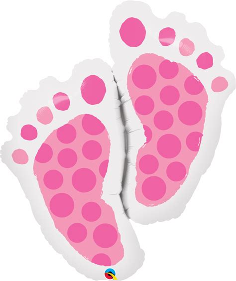 Baby Feet Pink Blitz Balloons And Fancy Dress