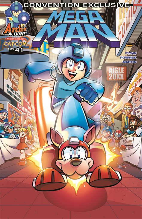 Megaman41convar 1 Archie Comics