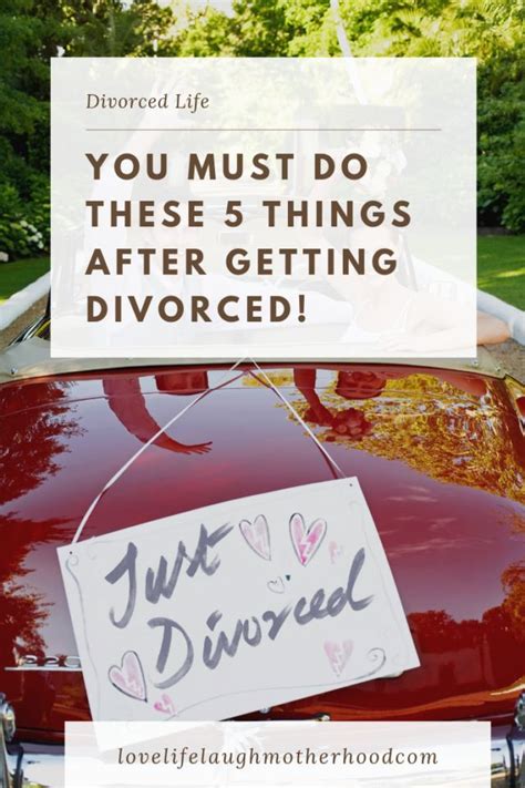 You Must Do These 5 Positive Things After Getting Divorced Getting