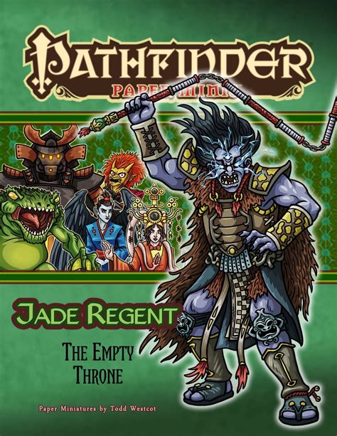Pathfinder Paper Minis—jade Regent Adventure Path Part 6