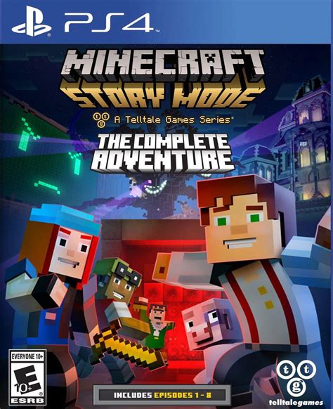 Minecraft Story Mode The Complete Adventure Playstation 4 Gamestop