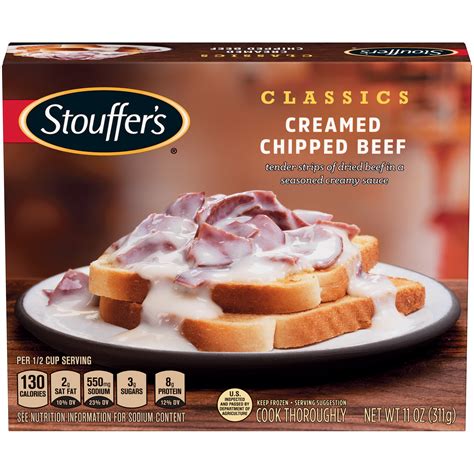 Stouffers Classics Creamed Chipped Beef Frozen Meal