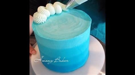 Green And Blue Ombre Cake A Deliciously Colorful Dessert That Will Leave Your Taste Buds