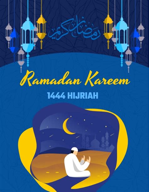 Ramadan Kareem Flyer Template Postermywall
