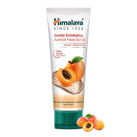 Gentle Exfoliating Apricot Face Scrub Himalaya Wellness India
