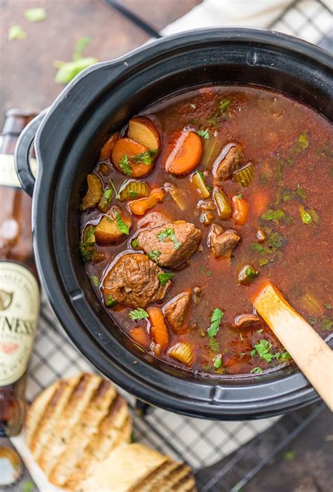 Guinness Beef Stew Easy Slow Cooker Beef Stew The