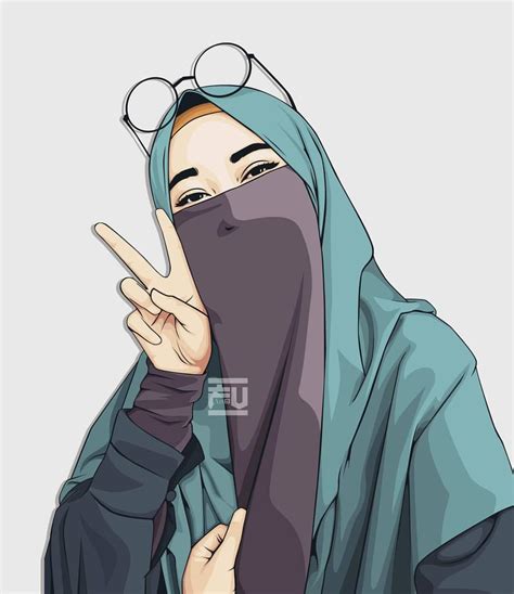 H Nh N N Anime Hijab Top Nh Ng H Nh Nh P