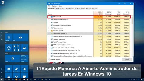 Cómo Iniciar El Administrador De Tareas En Windows 10 Archives Pc