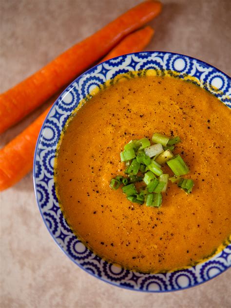Raw Curried Carrot Soup Healthy Food