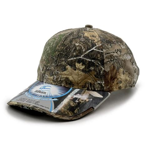 Realtree Lighted Hunting Structured Baseball Style Hat Edge Camo