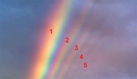 The Photographer Captured A Fantastically Rare Quintuple Rainbow