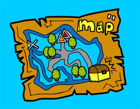 Dibujo Del Mapa Imagui