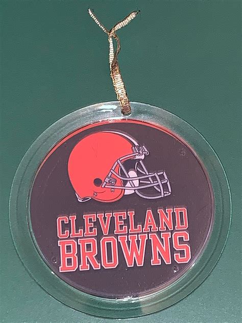 Cleveland Browns Personalized Ornament Ornament Personalzied Etsy