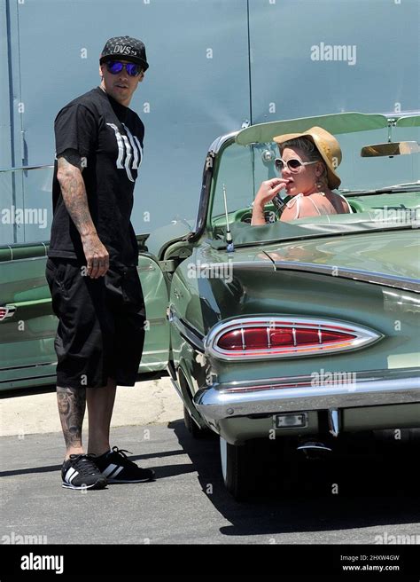 Singer Pink And Carey Hart Seen Leaving Neptune S Resturant In Los