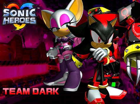 3840x2160px 4k Free Download Sonic Heroes Team Dark Shadow Sonic