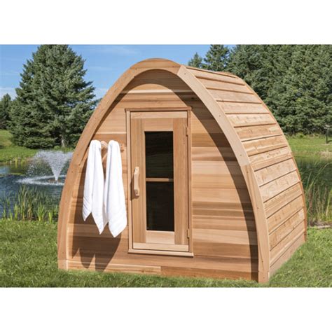 Dundalk leisure craft outdoor cabin sauna. Dundalk Sauna Pod Clear 214 x 214 kopen? - Rhodos-shop.nl