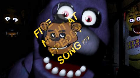 FIVE NIGHTS AT FREDDY S SONG YouTube