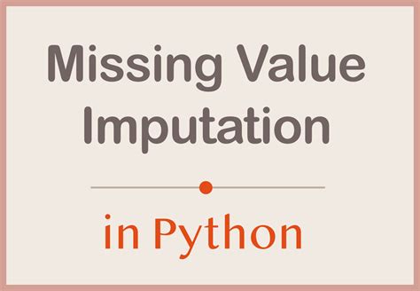 Knnimputer For Missing Value Imputation In Python Using Scikit Learn