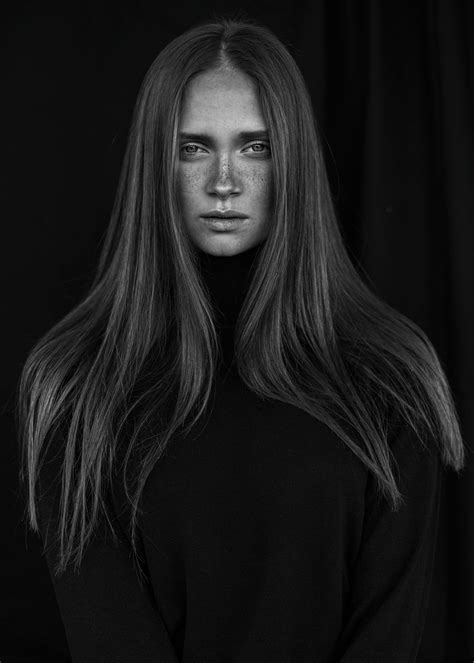 Portrait Of Angela By Agata Serge On 500px Portrait Portrait Photography Black And White