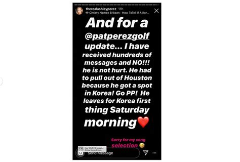 Pat Perezs Wife Clears Up Confusion Over His Last Minute Wd From The