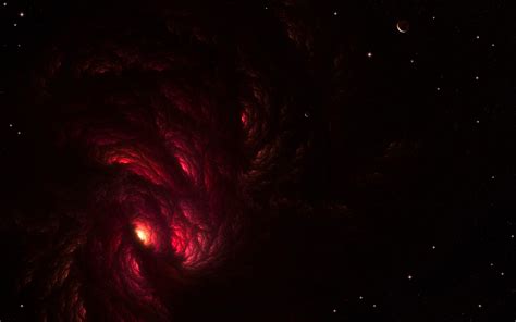 Wallpaper Night Abstract Nebula Darkness Outer Space
