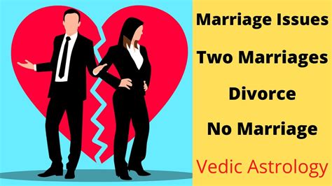 marriage issues for all 12 zodiac signs two marriages divorce no marriage in astrology youtube