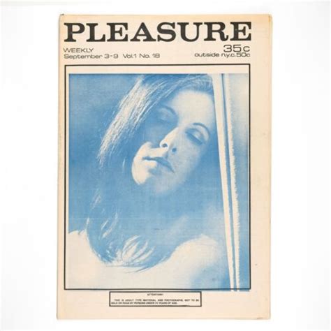Pleasure Weekly Vol 1 No 18 Larry Talbot Ed Sex Tabloid 1969 Smut Nyc Ebay